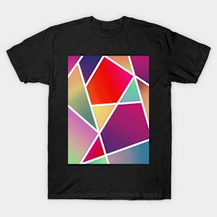 Colorblock Gradients T-Shirt